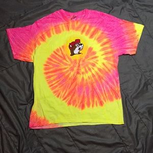 IT’S ALL GOOD Bright Tye Dye & Beaver T-shirt